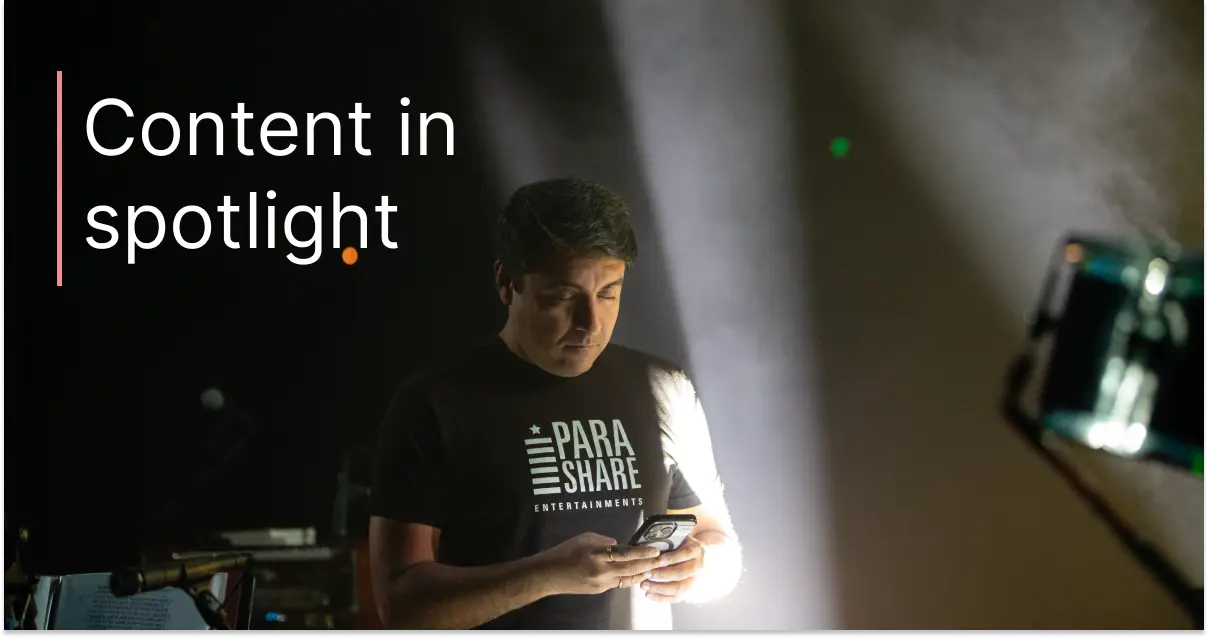 Content in spotlight @PSE